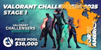 VALORANT Challengers 2025 North America: Stage 1