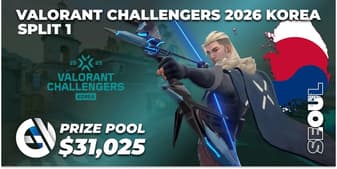 VALORANT Challengers 2026 Korea: Split 1