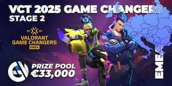 VCT 2025: Game Changers EMEA Stage 2