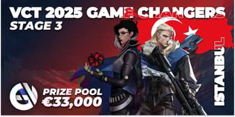 VCT 2025: Game Changers EMEA Stage 3