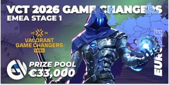 VCT 2026: Game Changers EMEA Stage 1