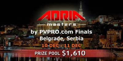 AdriaMasters by PVPRO.com Finals
