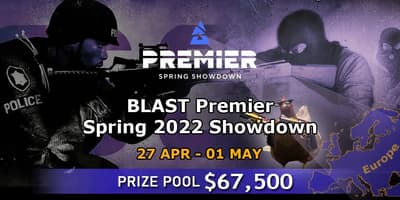 BLAST Premier Spring Showdown 2022 Europe