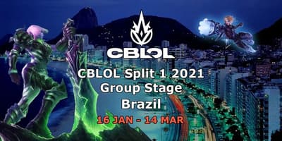 CBLOL Split 1 2021 - Group Stage