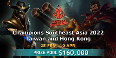 Champions Southeast Asia 2022 - Taiwan and Hong Kong Champions Southeast Asia 2022 - Taiwan and Hong Kong