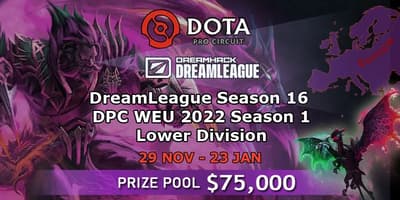 DPC 2022 Season 1: Euro - Lower Division (DreamLeague Season 16 DPC WEU)