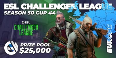 ESL Challenger League Season 50: Europe - Cup #4 ESL Challenger League Season 50: Europe - Cup #4