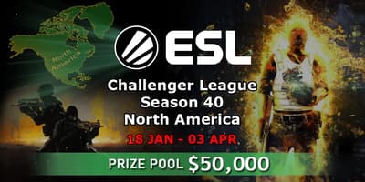 ESL Challenger League Season 40: North America ESL Challenger League Season 40: North America