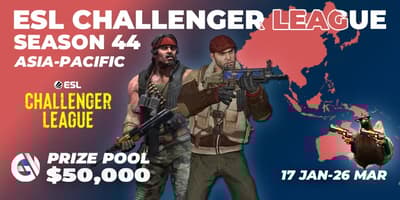 ESL Challenger League Season 44: Asia-Pacific
