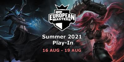 European Masters Summer 2021 - Play-In