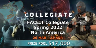 FACEIT Collegiate Spring 2022: North America