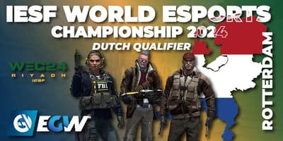 IESF World Esports Championship 2024: Dutch Qualifier IESF World Esports Championship 2024: Dutch Qualifier