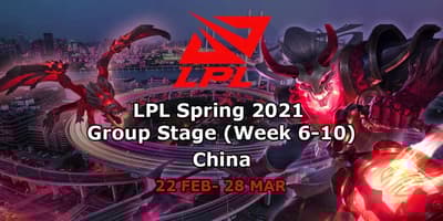 LPL Spring 2021 - Group Stage (Week 6-10)