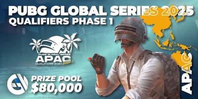 PUBG Global Series APAC Qualifiers 2025 Phase 1