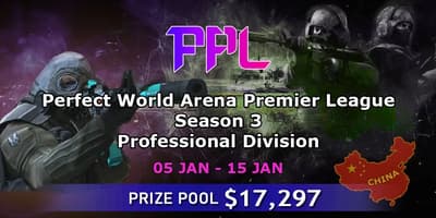 Perfect World Arena Premier League Season 3: Professional Division