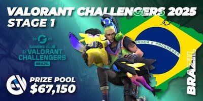 VALORANT Challengers 2025 Brazil: Stage 1