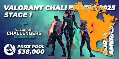 VALORANT Challengers 2025 North America: Stage 1