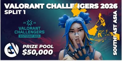 VALORANT Challengers 2026 Southeast Asia: Split 1 VALORANT Challengers 2026 Southeast Asia: Split 1
