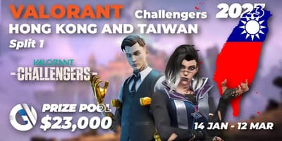 VALORANT Challengers 2023: Hong Kong and Taiwan Split 1 VALORANT Challengers 2023: Hong Kong and Taiwan Split 1