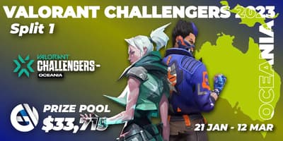 VALORANT Challengers 2023: Oceania Split 1