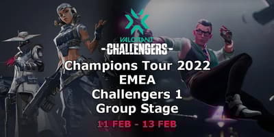 VCT 2022: EMEA Challengers 1 - Group Stage