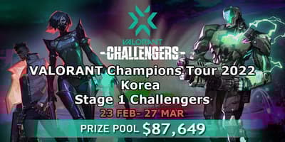 VCT 2022: Korea Stage 1 Challengers