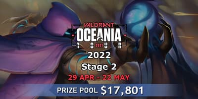 VALORANT Oceania Tour 2022: Stage 2