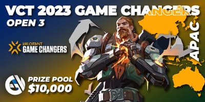 VCT 2023: Game Changers APAC Open 3