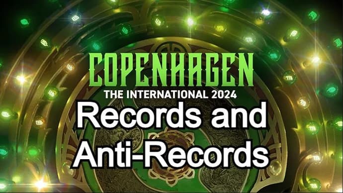 The International 2024 Records and Anti-Records The International 2024 Records and Anti-Records