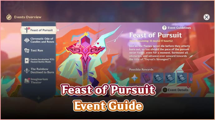 New Genshin Event Guide “Feast of Pursuit” | New Abyss-like Challenges [V5.1]
