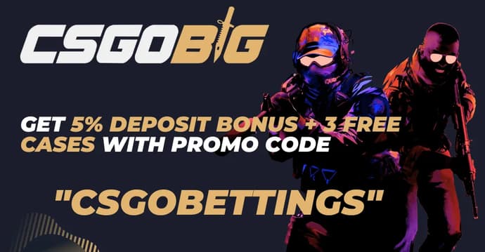 CSGOBig Promo Code with 5% Deposit Bonus + 3 Free Cases: Is It Worth It? CSGOBig Promo Code with 5% Deposit Bonus + 3 Free Cases: Is It Worth It?