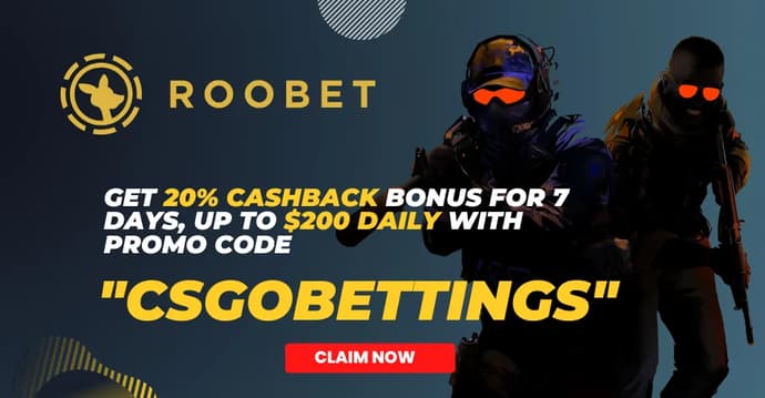 Roobet promo code "CSGOBETTINGS" - Claim Cashback Bonus Roobet promo code "CSGOBETTINGS" - Claim Cashback Bonus