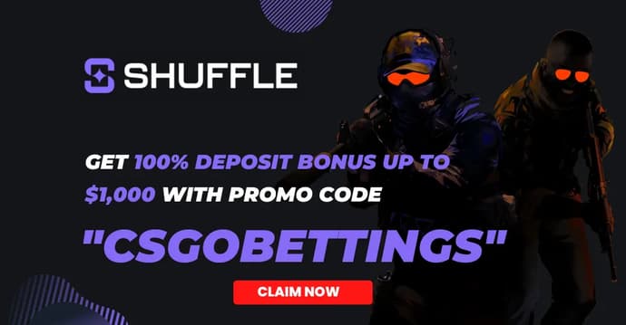 Shuffle Casino Promo Code "CSGOBETTINGS": Full Guide Shuffle Casino Promo Code "CSGOBETTINGS": Full Guide