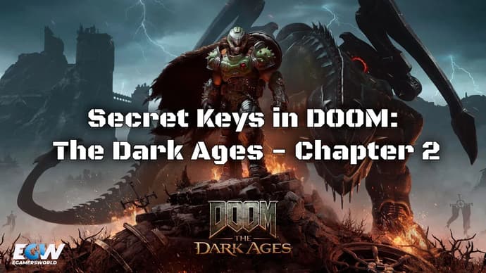 Hvor du finner de hemmelige nøklene i DOOM: The Dark Ages - Kapittel 2 Hvor du finner de hemmelige nøklene i DOOM: The Dark Ages - Kapittel 2
