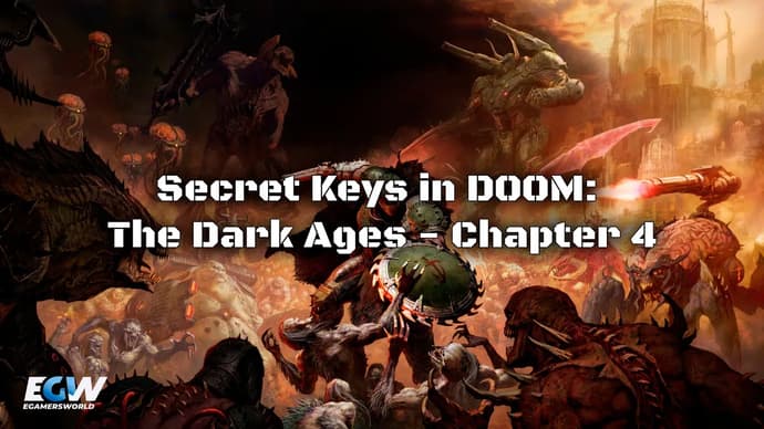 Hvor du finner de hemmelige nøklene i DOOM: The Dark Ages - Kapittel 4 Hvor du finner de hemmelige nøklene i DOOM: The Dark Ages - Kapittel 4