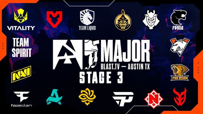 Vitality, Spirit, NaVi & G2 Steps In - BLAST.tv Austin Major 2025 Stage 3 Details Vitality, Spirit, NaVi & G2 Steps In - BLAST.tv Austin Major 2025 Stage 3 Details