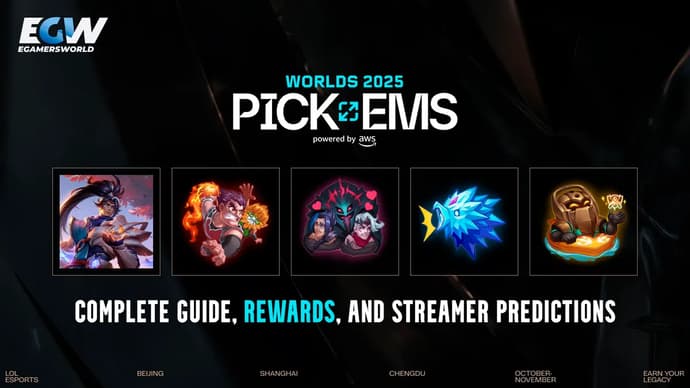 Welten 2025 Pick'Ems: Detaillierter Leitfaden, Belohnungen und Streamers' Picks Welten 2025 Pick'Ems: Detaillierter Leitfaden, Belohnungen und Streamers' Picks