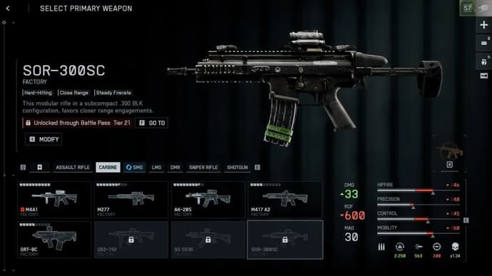 Slik låser du opp SOR-300SC i Battlefield6 sesong 1 Slik låser du opp SOR-300SC i Battlefield6 sesong 1