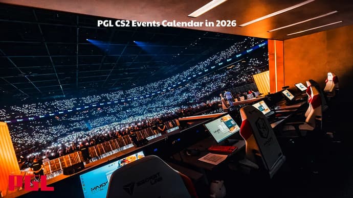 Calendario de eventos de PGL CS2 en 2026 Calendario de eventos de PGL CS2 en 2026