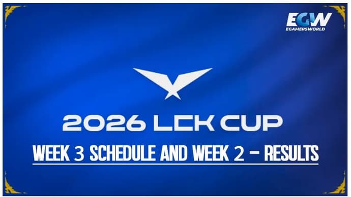 Расписание 3-го тура LCK Cup 2026 и результаты 2-го тура