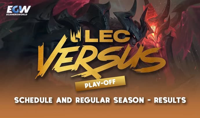 LEC Versus 2026 Play-off-plan og regulær sæson - resultater