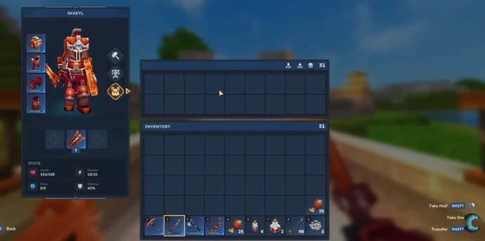 Hytale : Recette et guide de fabrication du sac à dos