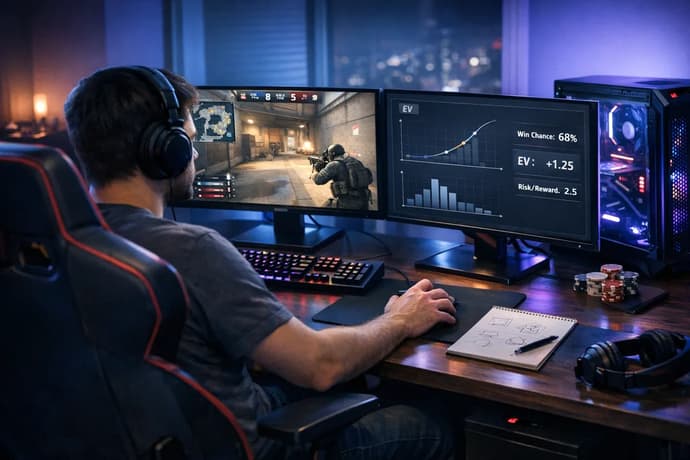 Jak myślenie w kategoriach EV zmienia sposób gry i życia graczy e-sportowych