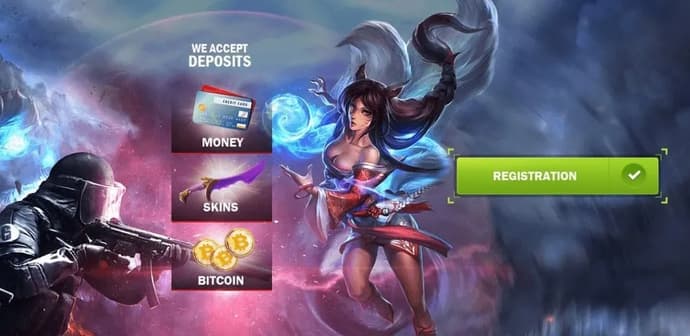 Pari sur Dota 2 avec des skins, des objets en jeu Pari sur Dota 2 avec des skins, des objets en jeu