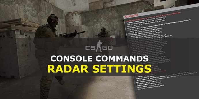 CS: GO-konsollkommandoer for konfigurering av radaren CS: GO-konsollkommandoer for konfigurering av radaren