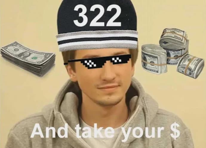 What is 322 in Esports Slang . Photo 2