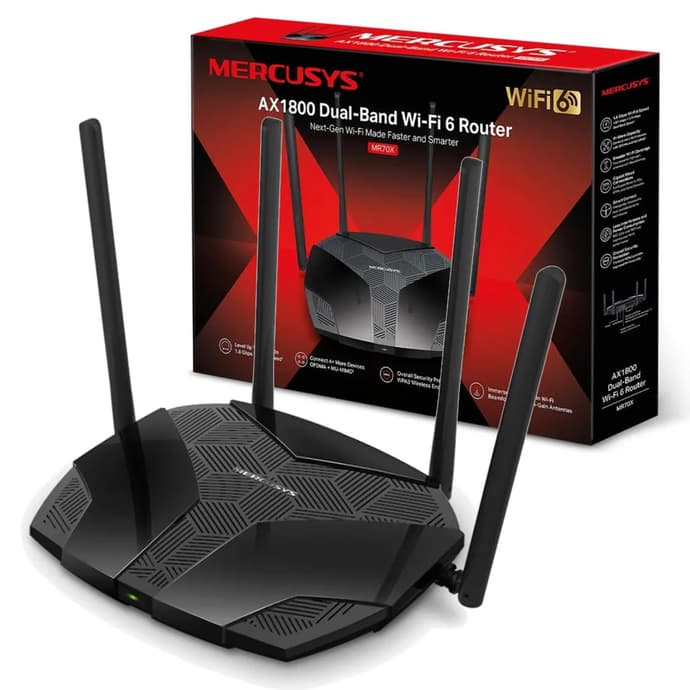 Mercusys mr 70x entry-level gaming-ruter Mercusys mr 70x entry-level gaming-ruter