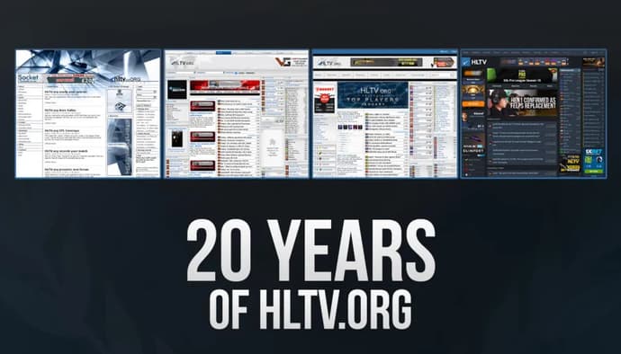 Til tjueårsjubileet for portalen HLTV Til tjueårsjubileet for portalen HLTV