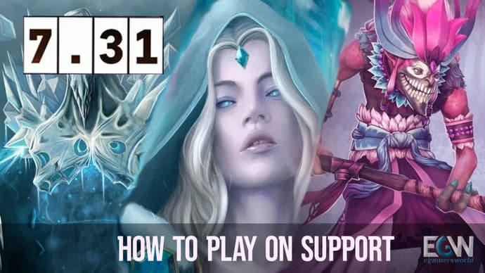 Slik spiller du posisjon 5 i Dota 2. 7.31 Slik spiller du posisjon 5 i Dota 2. 7.31