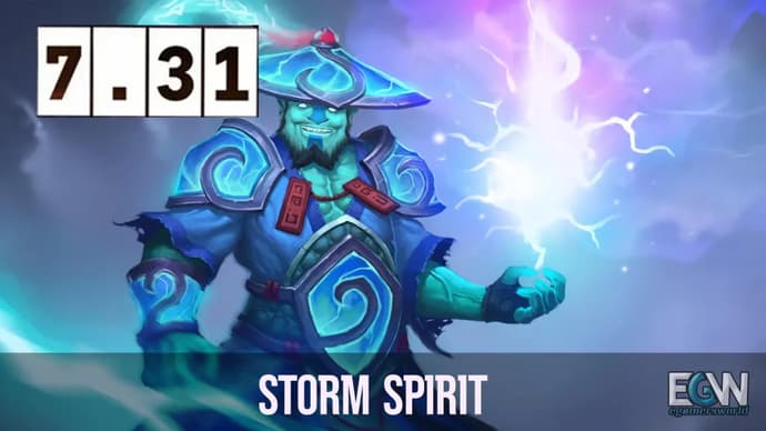 Fort milieu en 7.31 — Storm Spirit. Fort milieu en 7.31 — Storm Spirit.